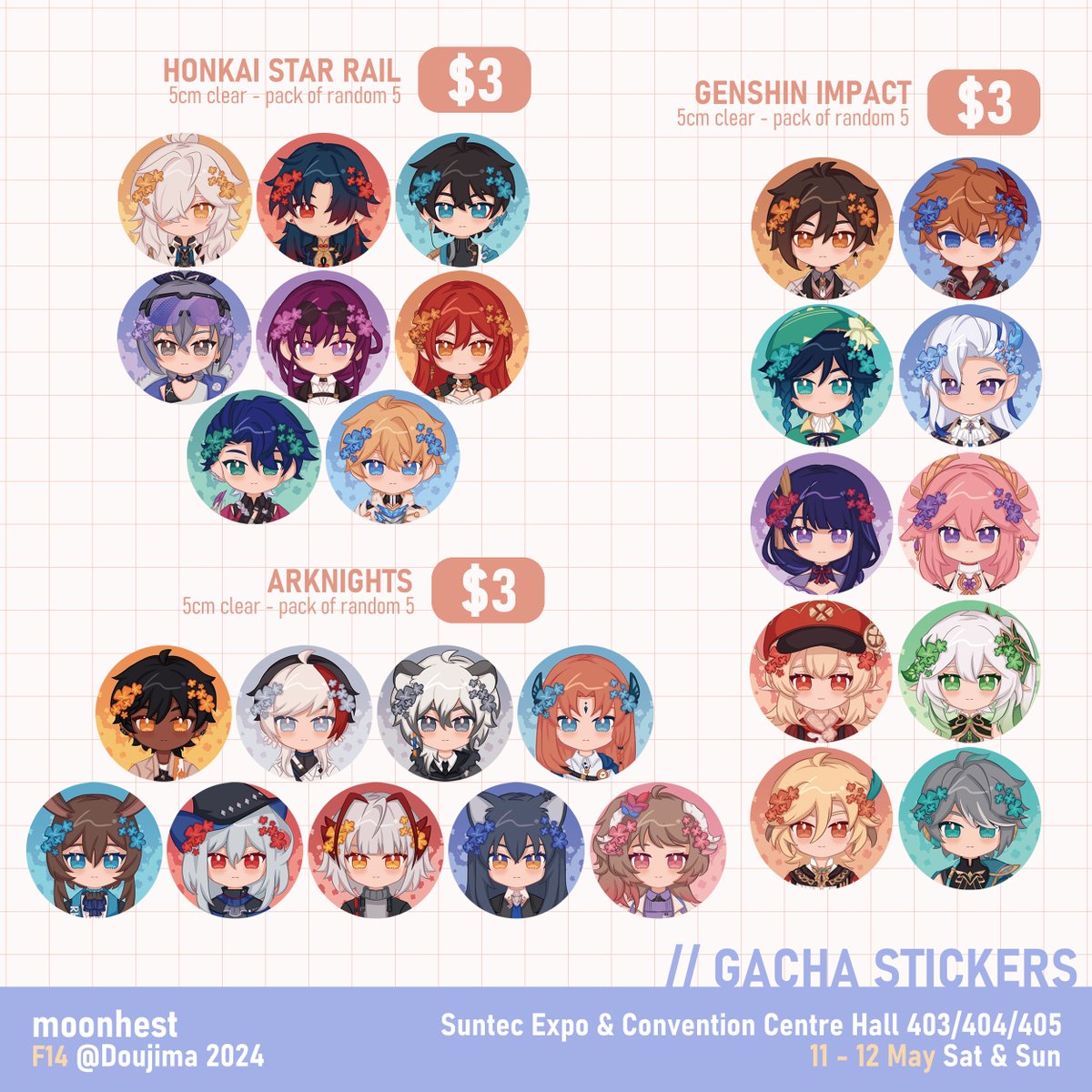 Hihi #doujima2024 catalogue! Will be at F14!! See you there!