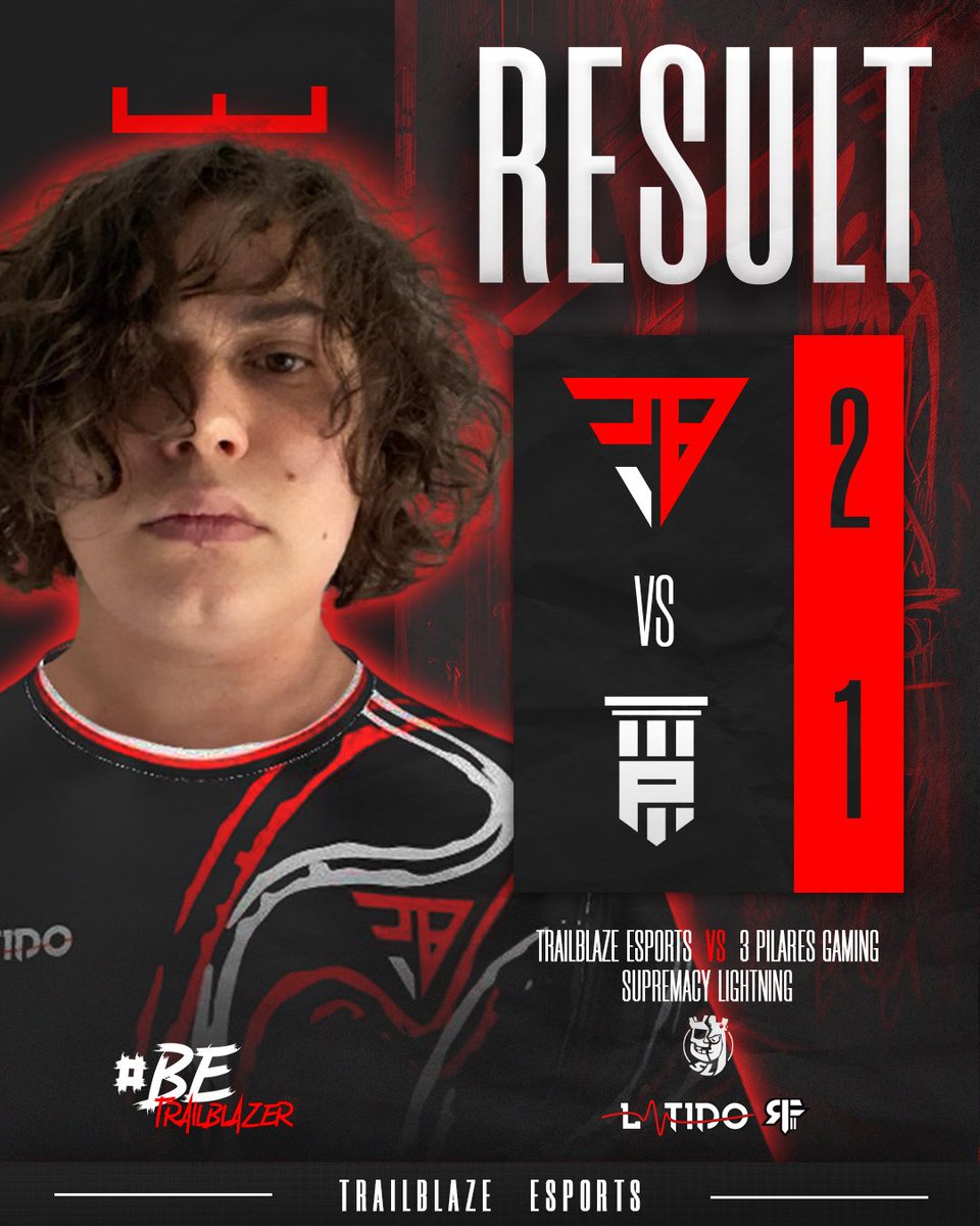 🔴 𝐑𝐄𝐒𝐔𝐋𝐓𝐒 ⚪️

Starting the new season with a banger ✌️

🏆| <a href="/CR_Supremacy/">Supremacy League</a> 
✅  <a href="/PilaresGaming/">3 Pilares Gaming</a> 

#TBxTMX🔥