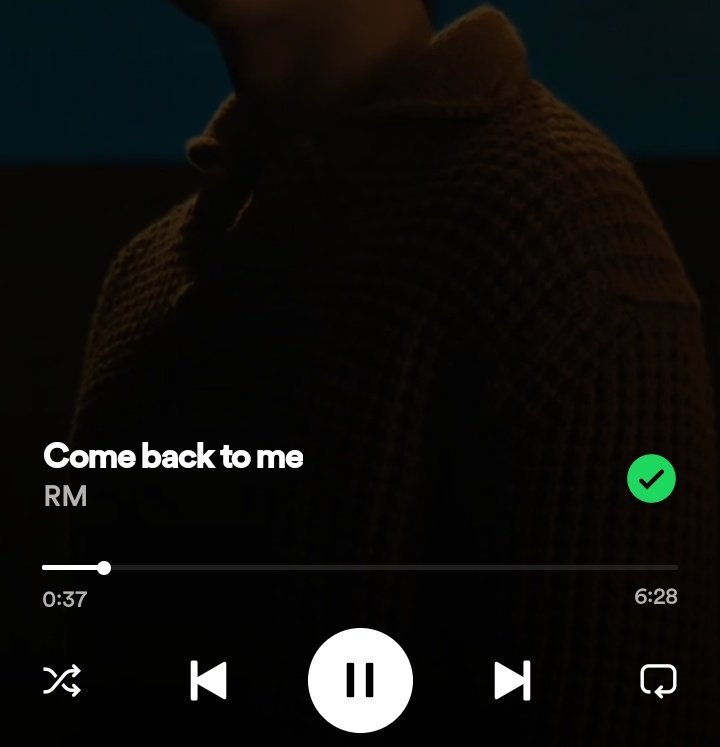 COME BACK TO ME IS 6:28 MINUTES LONG ON SPOTIFY
