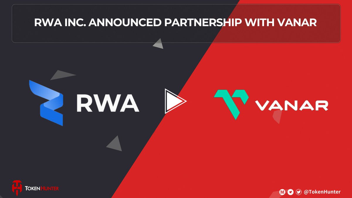 🔥@RWA_Inc_ Announced Partnership with @Vanarchain 💎Through this partnership with eco-friendly #blockchain Vanar, RWA Inc. plans to integrate Vanar’s #AI tools to enable anyone to #tokenize assets using text prompts. 🎯More info: medium.com/@RWA.Inc/rwa-i…