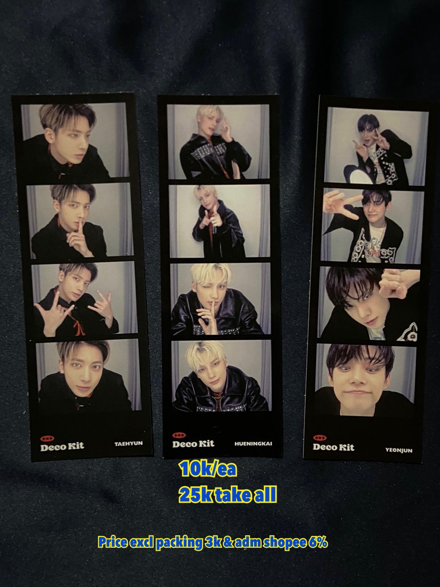 moewajjunie's tweet photo. Help RT
투바투 포카 양도
wts | lfb TXT photocard

Price in IDR

💵 IDR/USD Paypal f&amp;f
✈ Ship WW from INA 🇮🇩
🚚 Shopee local &amp; intl

DM me 💙

t. Txt soobin yeonjun beomgyu taehyun hueningkai 투바투 연준 수빈 범규 태현 휴닝카이 https://t.co/TazhLoGUkr