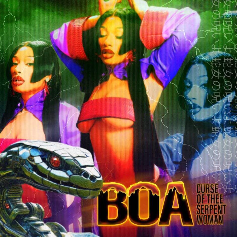 MegansStats's tweet photo. Megan Thee Stallion's new single ‘BOA’ samples ‘What You Waiting For’ by Gwen Stefani. https://t.co/iqLlIfQwgu