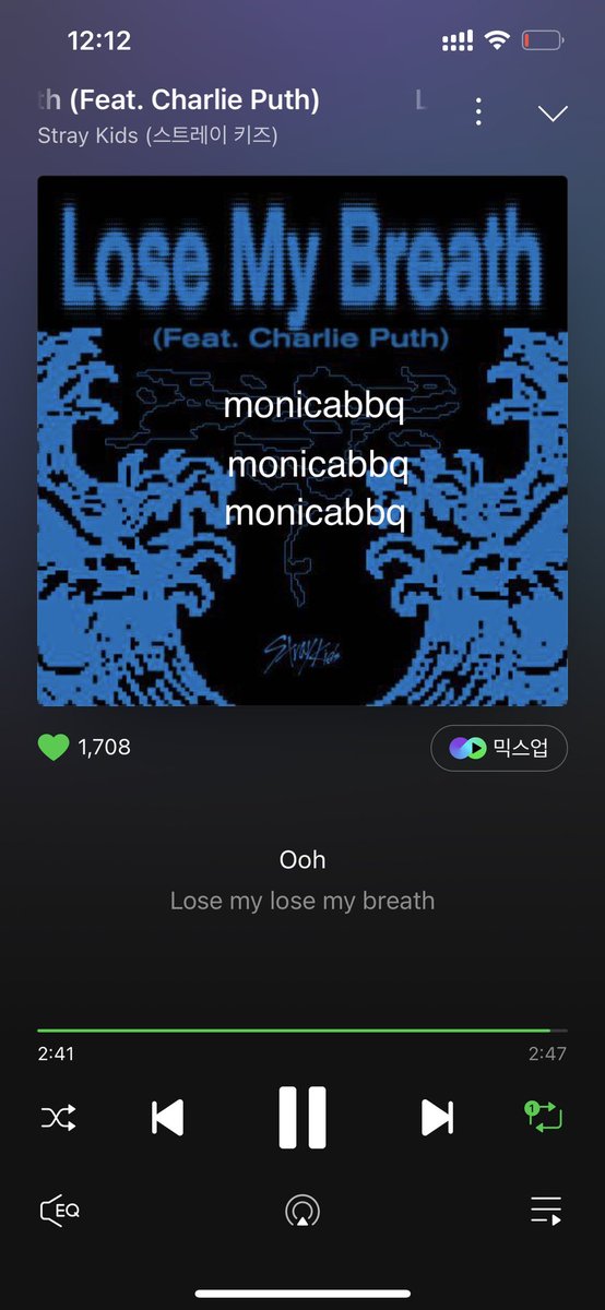 monicabbq1's tweet photo. ❤
#Straykids #스트레이키즈 #LoseMyBreath Feat. #CharliePuth #LoseMyBreath_Streaming https://t.co/JwOUZ9YHAT