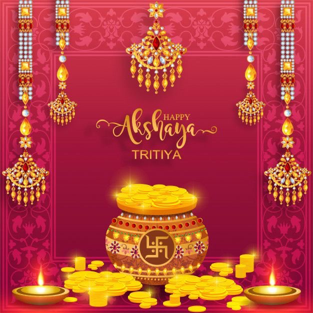 Happy Akshaya Tritiya 🌺🌺🌺 May the auspicious occasion brings good health, peace & good fortune in everyone's lives #AkshayaTritiya