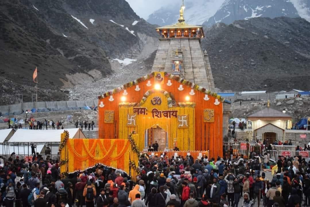 सम्पूर्ण विधि विधान के साथ खुले श्री केदारनाथ धाम के कपाट। #KedarnathDham