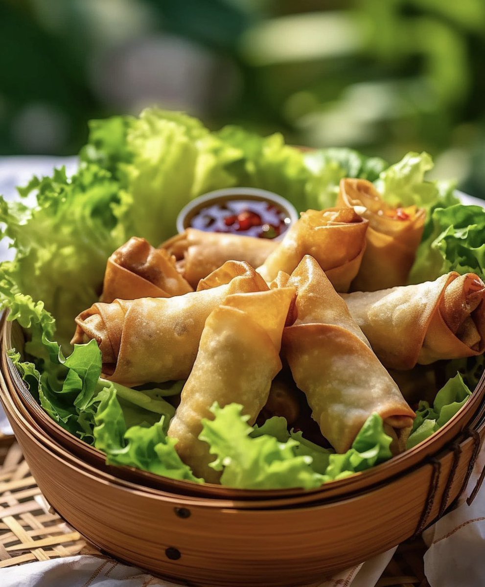 Mixed Vegetable Spring Rolls 🥢🥬