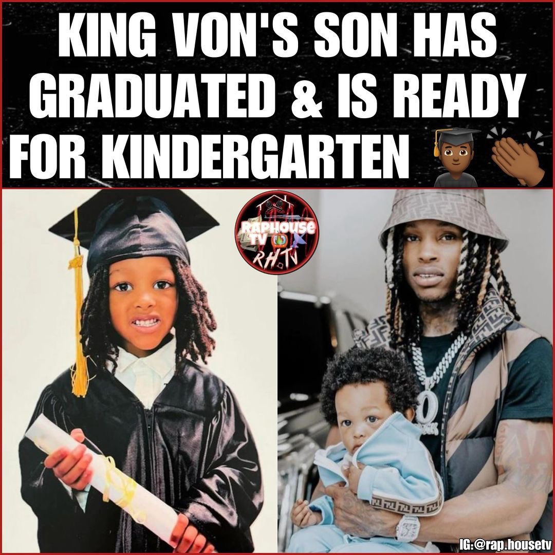 King Von’s son has Graduated & is Ready for Kindergarten 👨🏾‍🎓👏🏾