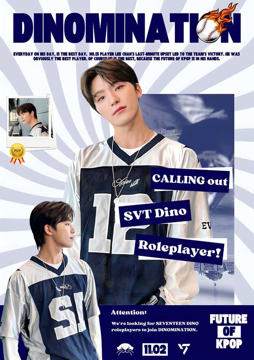 [Repost and share would be appreciated!] We're looking for SEVENTEEN DINO roleplayers to join DINOMINATION. We are open to all types of Dino roleplayers, so dont worry! If you know Dino rps or maybe it's you, and interested to join with us please reply to the tweet below. THX!