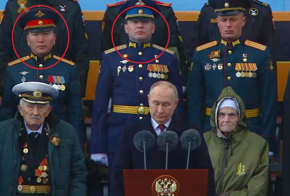 At Moscow's Victory Day Parade, Putin sent what was clearly a message by surrounding himself with officers from units accused of atrocities in Ukraine. Major Boris Dudko, seated directly behind Putin, served in the 76th Guards Air Assault Division, which occupied Bucha near…