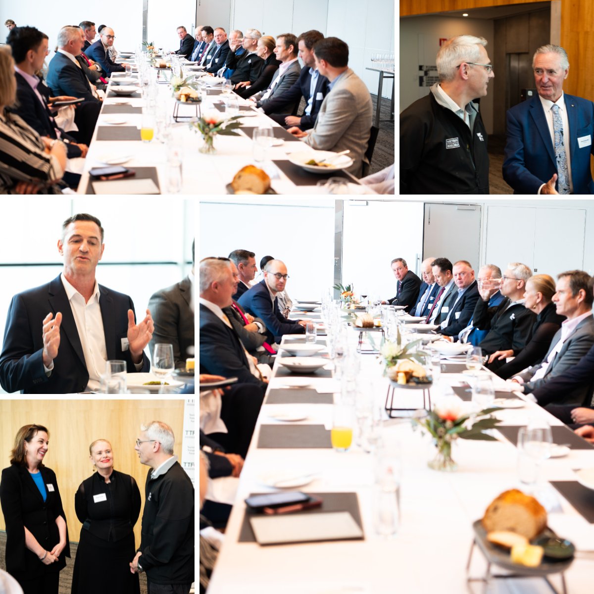 Thank you to Victoria's Transport Infrastructure Minister @DannyPearsonMP for joining @TTFAus' Leaders Luncheon in Melbourne. Thanks too to our wonderful event partners GoZero Group and host Melbourne Convention & Exhibition Centre. See all photos at flic.kr/s/aHBqjBpx25📸