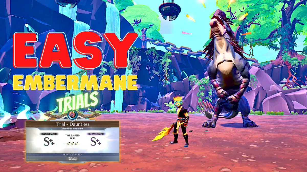 ChuffedBunny03's tweet photo. The Easiest Embermane Dauntless Trial - Sword Top 100 Gold Crown Build https://t.co/QRhGcTdGfR via @YouTube @PlayDauntless https://t.co/Q5hNy2FOrj