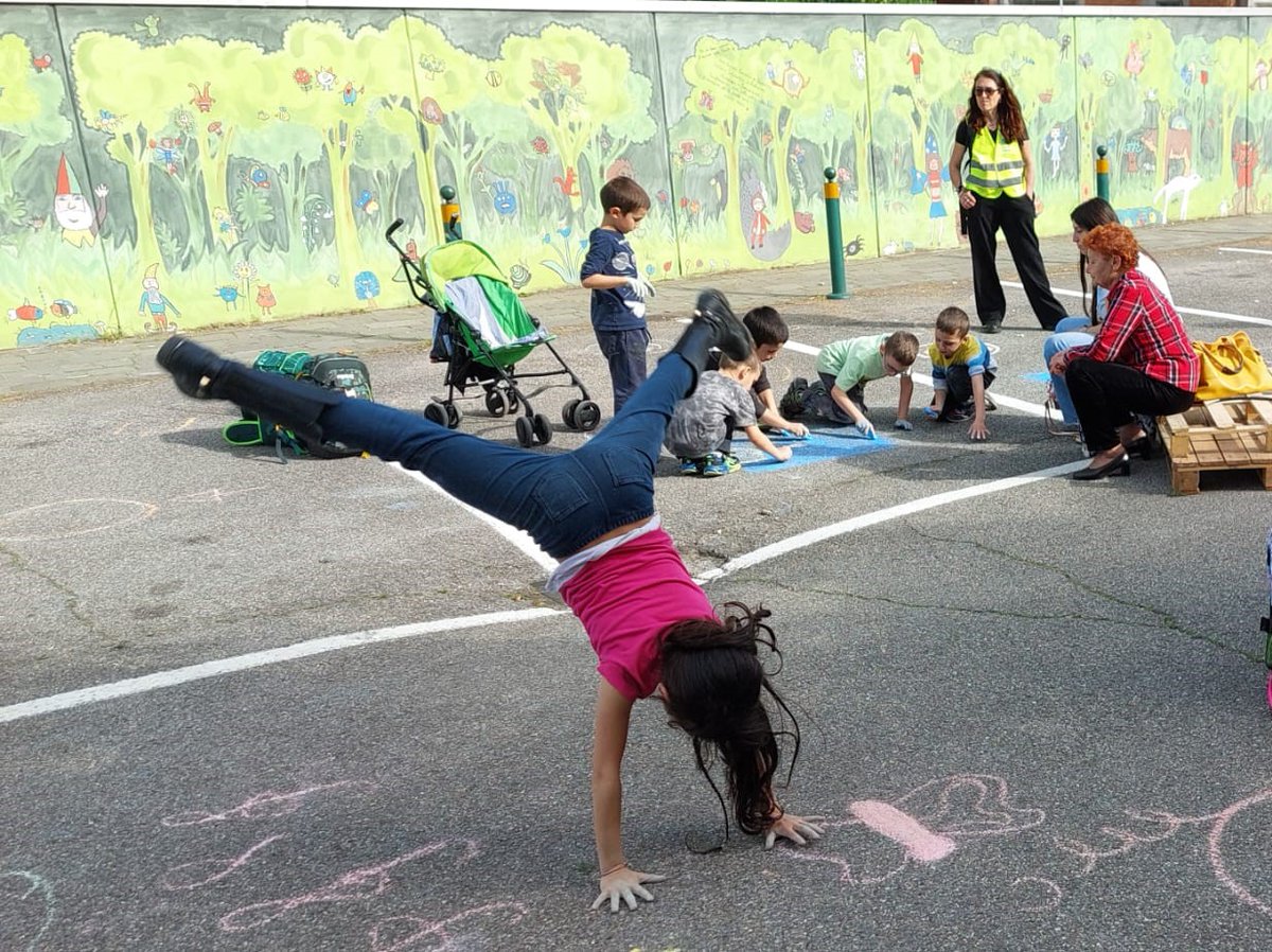 🤸‍♂ Mood: don't stop me now! Buona sesta edizione streetsforkiders!!! 🥳 #StreetsForKids #KidicalMass