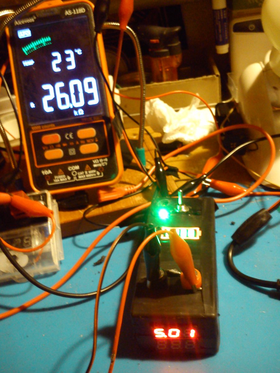 A little baby power supply that delivers 0-V - 28-V - from 250 - mA to 5 -A. Charges Lithium Batteries' 18650s with charge status. and small voltage meter for portable use. Schematic will be drawn up over the weekend after full testing, Then will be reboxed with additional extras