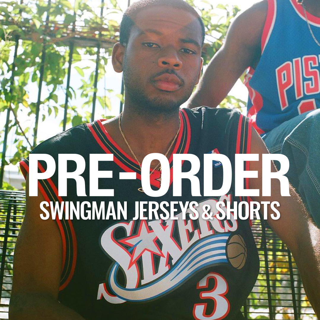 mitchellnessjp's tweet photo. PRE-ORDER
 SWINGMAN JERSEYS &amp;   SHORTS
 再入荷予約スタート！！5/24(金)頃発送予定！🏀🏀
マジック・ジョンソン、ラリー・バード、アレン・アイバーソンなど、NBA人気プレイヤーのジャージやチームショーツが5月下旬に再入荷予定。
 https://t.co/PzmgUyxvs1
#NBA
#street
#basketballs
#fashion https://t.co/84CWqjbhnm