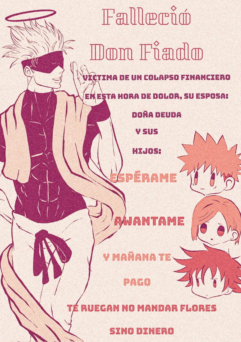Meme feo hecho con amor

#jujutsukaisen #manga #anime #satorugojo #viral #fypシ