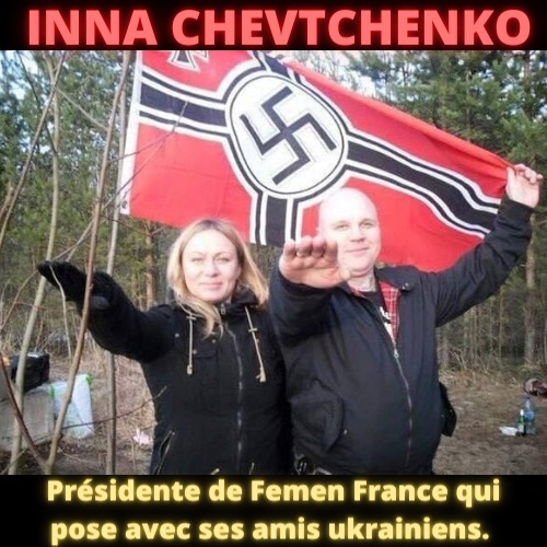 🌿  @NUPES_INFOS  @antisemite
▶️Les Femen France (Inna)
▶️Appellent à faire barrage au RN