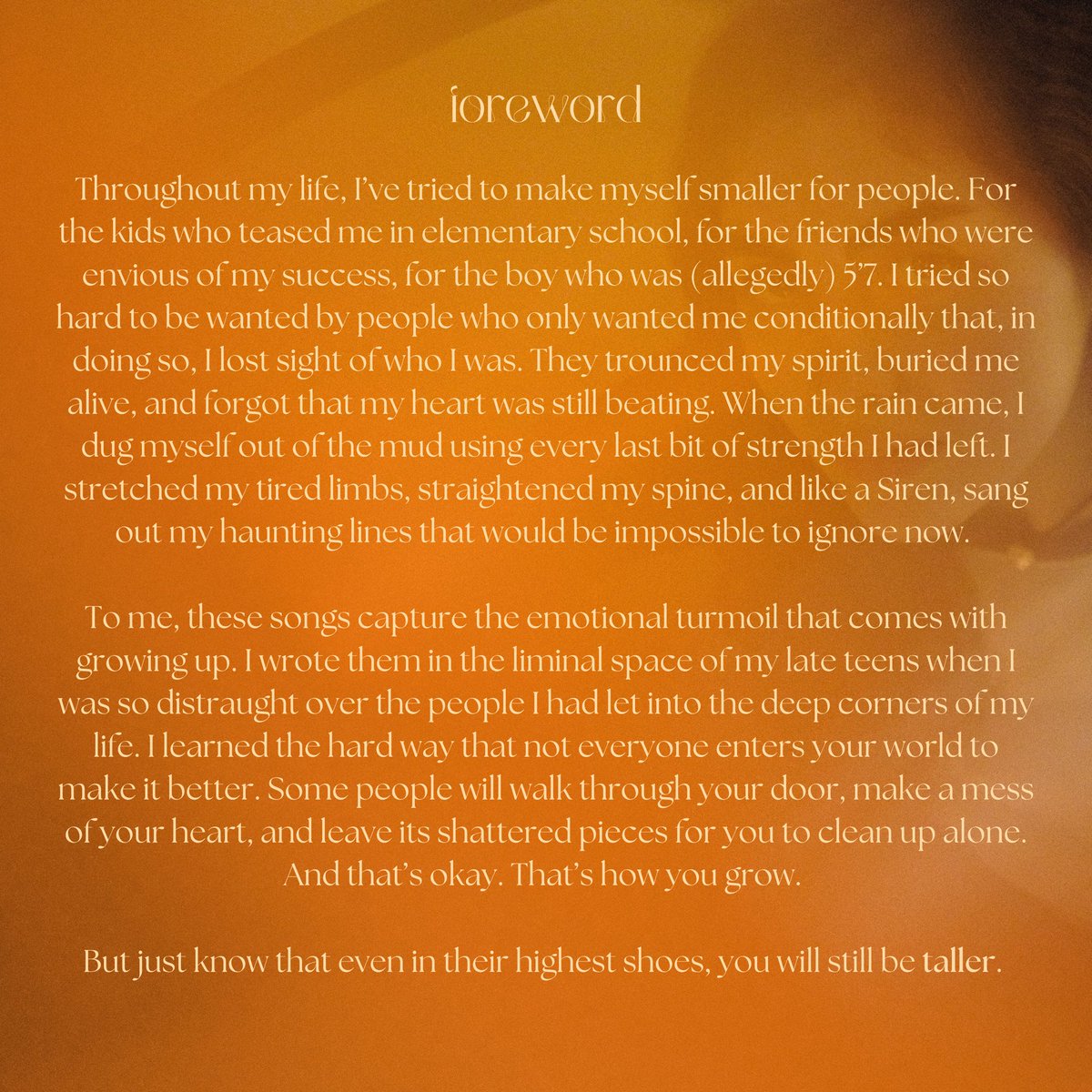 lindsayliebro's tweet photo. taller is now yours🧡 out everywhere https://t.co/5dKkccgr4o
