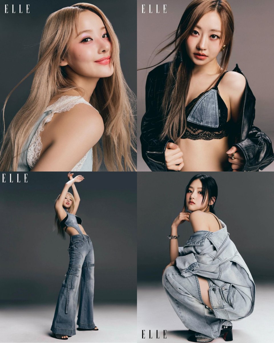 meovvcinema's tweet image. KISS OF LIFE for ELLE Thailand.