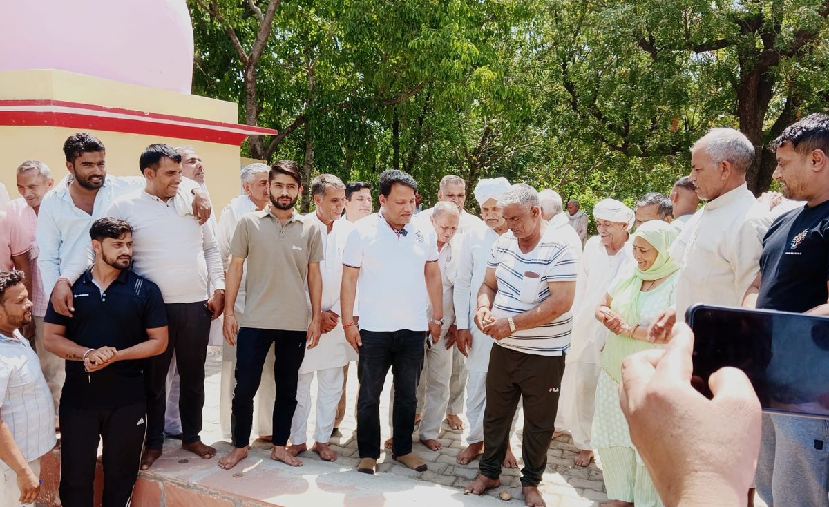 A responsible, @JKTyreCorporate is supporting us under #CSR for a #pondrejuvenation #project in village Mandkola, Haryana. The rejuvenated #pond will create a #waterstorage capacity of 10 million liters, reviving the #village landscape and augmenting #waterresources. 
#ngo #sdg