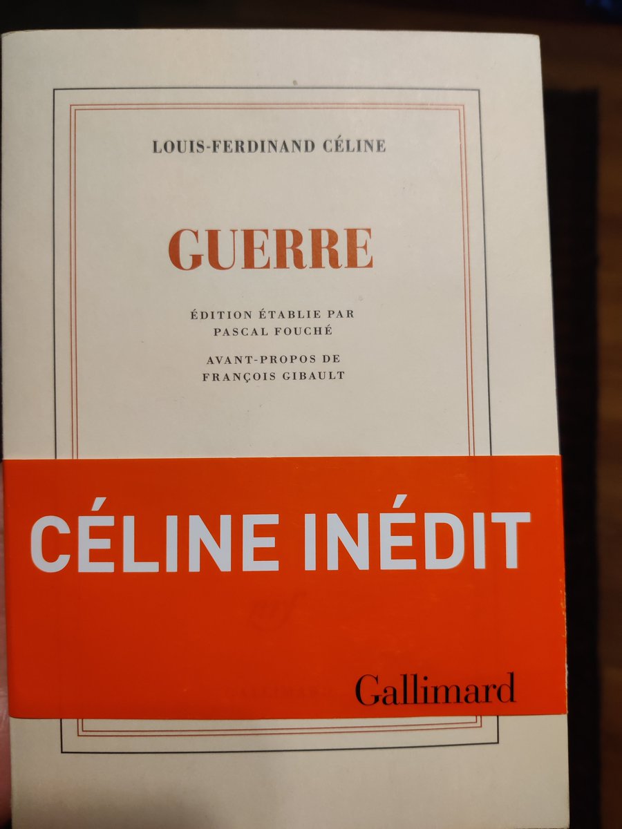 I picked this up at a garage sale. Has anyone read it? Voyage au bout de la nuit made a very strong impression on me as a young man, but for whatever reason I never read Mort à crédit.