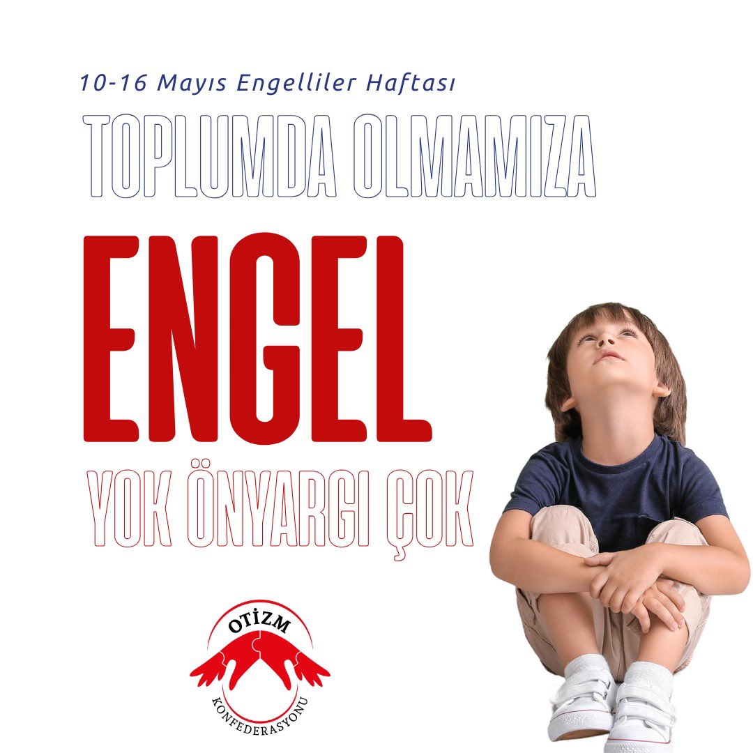 Otizm Konfederasyonu (@otizmkonfed) on Twitter photo 10-16 Mayıs Engelliler Haftası..
Toplumda olmamıza engel yok, önyargı çok!!
#ancakbirliktebaşarabiliriz
#otizmkonfederasyonu
<a href="/ODFED/">ODFED-OtizmDerFed</a> <a href="/otizmfederasyon/">Otizm Federasyonu</a> <a href="/OtizmF/">Otizm Federayonu</a> <a href="/OtizmAnofed/">Anofed(Anadolu Otizm Federasyonu)</a> 10-16 Mayıs Engelliler Haftası..
Toplumda olmamıza engel yok, önyargı çok!!
#ancakbirliktebaşarabiliriz
#otizmkonfederasyonu
<a href="/ODFED/">ODFED-OtizmDerFed</a> <a href="/otizmfederasyon/">Otizm Federasyonu</a> <a href="/OtizmF/">Otizm Federayonu</a> <a href="/OtizmAnofed/">Anofed(Anadolu Otizm Federasyonu)</a>