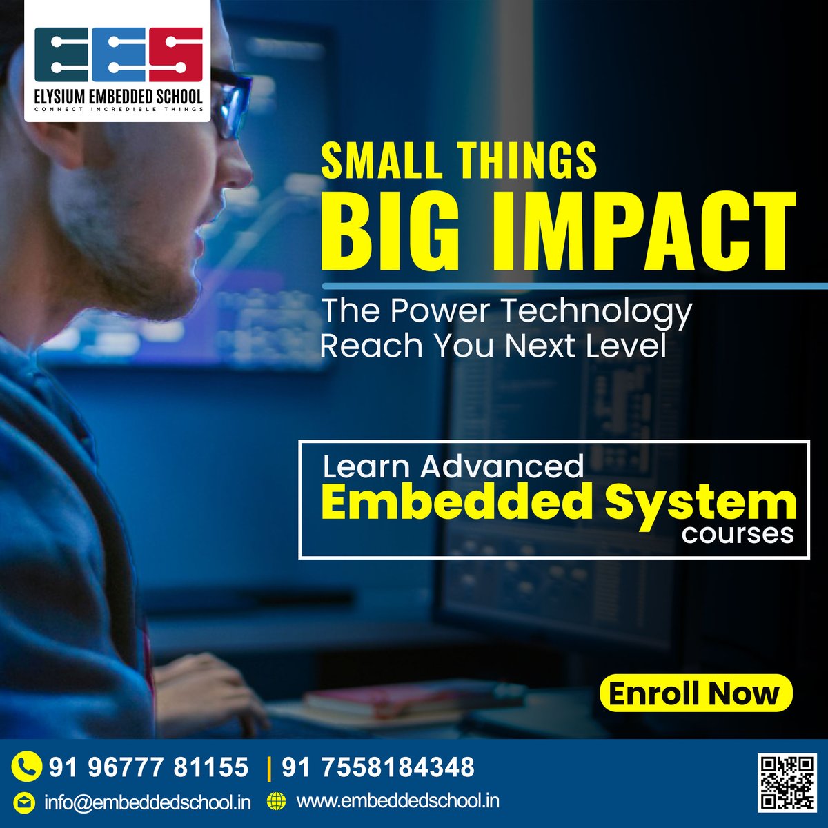 🚀 Unlock the World of Embedded Systems Course! 💻Visit our website: rfr.bz/f9udeer 🌏Location: rfr.bz/f9udees #elysiumembeddedschool #no1embeddedtraining #IOT #robotictraining #embeddedcourse #embeddedsoftware #PIC #microcontroller #rasberry #sensory