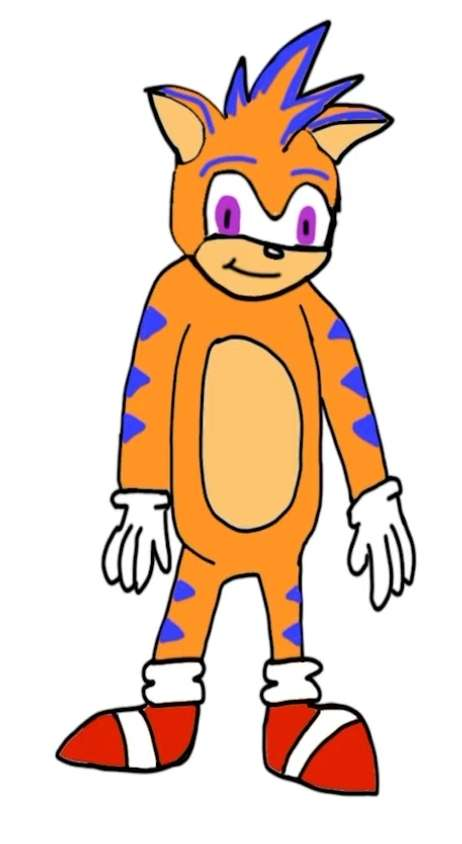 semifreqsonic's tweet photo. When prompted by ign staff to make a Sonic the Hedgehog fan character, Kid Cudi (Scott Mescudi) created an orange and blue meerkat who is fast, loves pizza, and has the signature catchphrase of "Yeaaaah baby!" https://t.co/RdZycfllQr