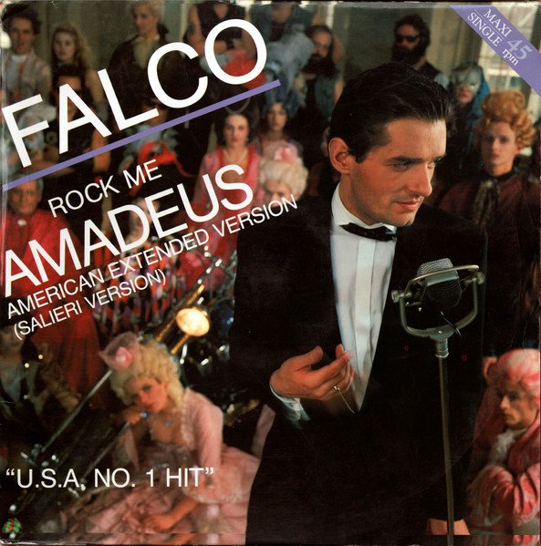 MaxxGhe's tweet image. 10/05/1986.
Il brano synth pop "Rock Me Amadeus": youtu.be/cVikZ8Oe_XA del cantante austriaco Falco (Johann "Hans" Hölzel) raggiunge il primo posto nella classifica pop britannica.
#Falco