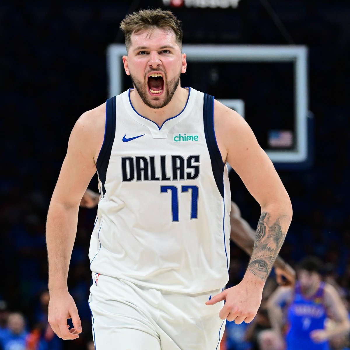 P.J Washington dropped playoff career-high 29 points while Luka Doncic added 29 of his own, and the Dallas Mavericks prevailed over the OKC Thunder, 119-110, to tie their West semifinal series at one-game apiece.  

#EverythingCounts #EveryonesGame #NBAPlayoffs

📸 @dallasmavs