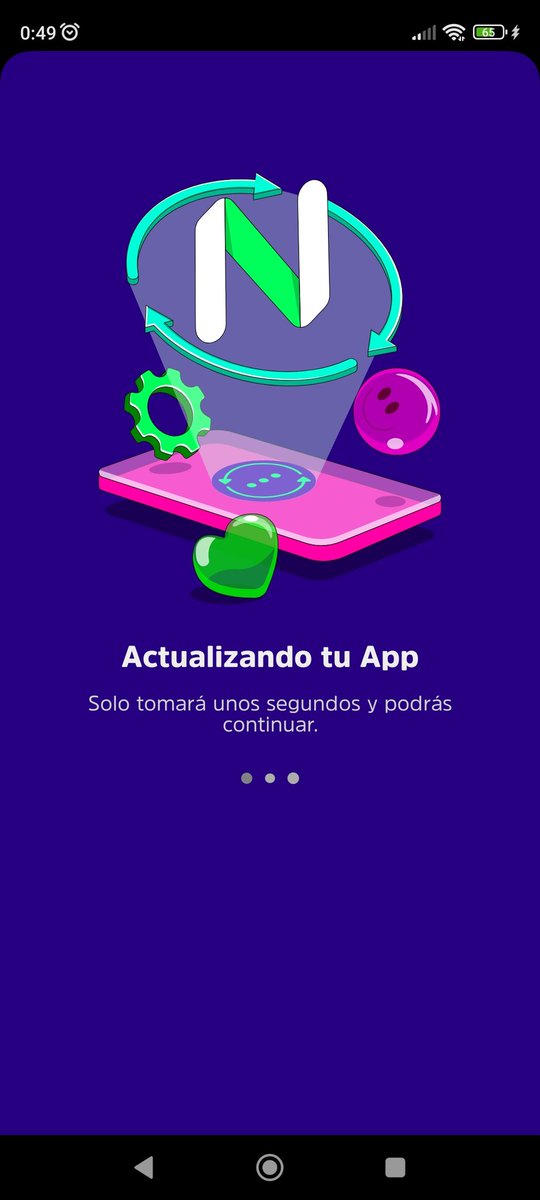 Elsebacc's tweet photo. @tenpocl Me aparece esta pantalla, le he borrado el cache, los datos de la aplicación, la he borre, la volví a instalar y siempre lo mismo. Probé hasta con otro equipo y es lo mismo. https://t.co/kFldSgGKO0