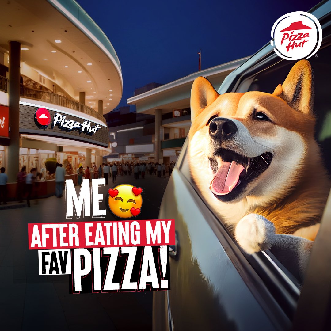 Living my best Friday life: smiles, pizza, and pawsitivity! 🍕🐾

#PizzaHut #FridayMood #WeekendVibes #Dog #Meme