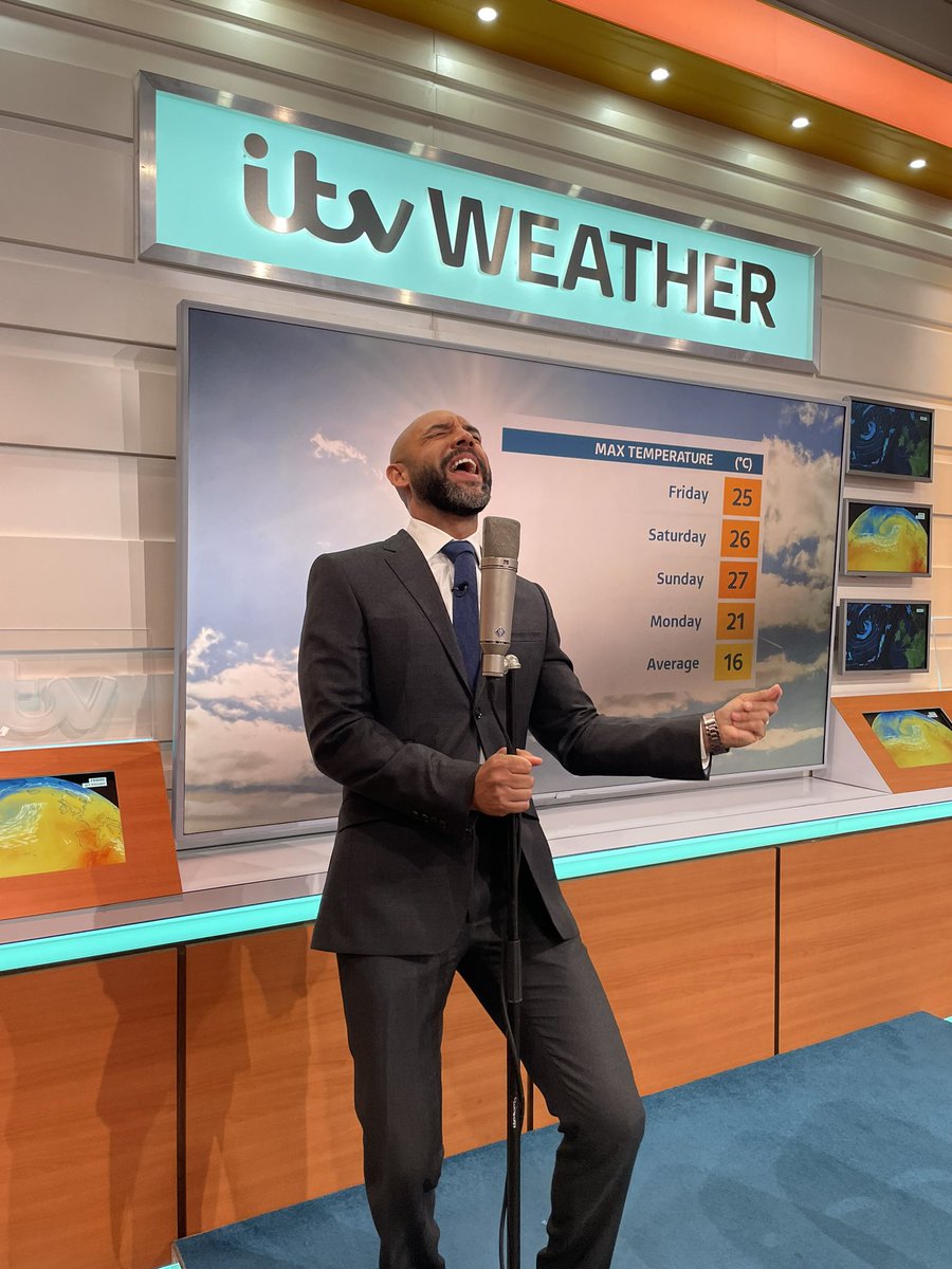 The forecast is in and it’s gonna be a hit. Join me on @GMB with the details x