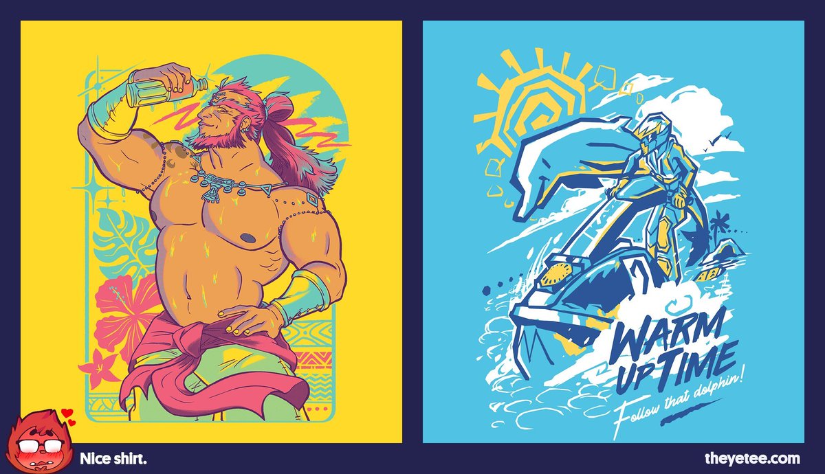 Zelda/Wave Race apparel available at The Yetee (available for 24 hours) bit.ly/47IzQHZ #ad