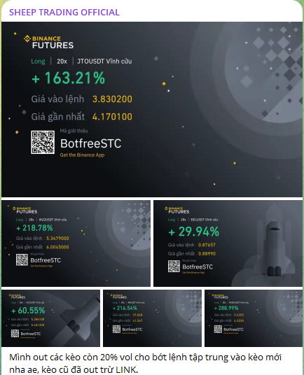 STCsheeptrading's tweet photo. Lụm $ $ đều đều mỗi ngày cùng STC. 
Lên kèo tại Channel STC: https://t.co/yEpy2rtFL3
Bàn luận tại Chat STC: https://t.co/vpUgBJenN5 https://t.co/hPe2FdMW1Q