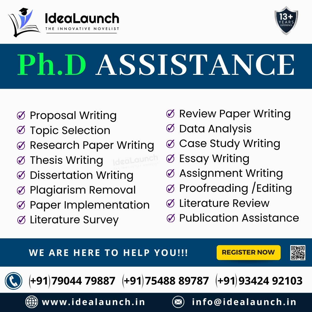 PhD Assistance - IdeaLaunch

Website: idealaunch.in/complete-phd-r…

#phdjourney #phdthesis #phdscholarship #Phdsupport #phdgraduation #phdcandidate #Phdhelp #phdproblems #phdresearch #Phdassistance #phddone #phdcareers #Phdstudentship #phdlifestyle #phdadmission2023 #Idealaunch