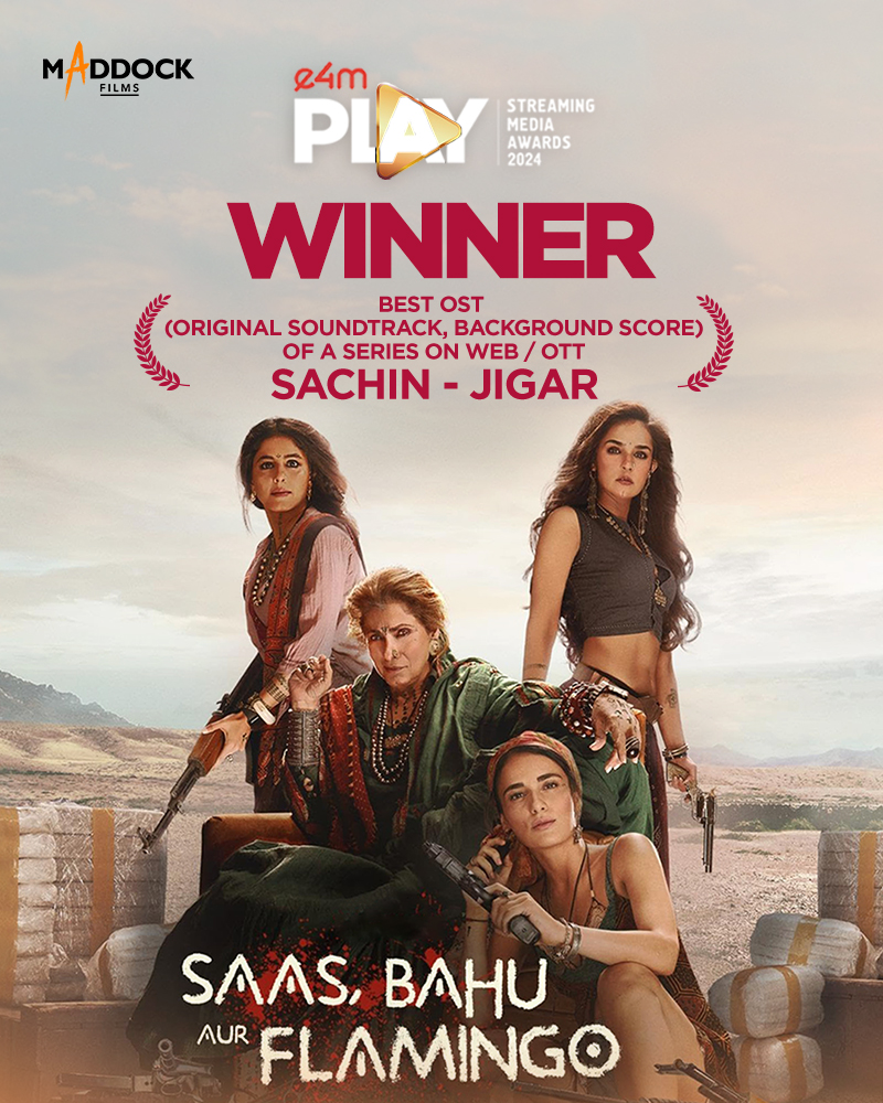 DND, we're busy watching them win hearts &amp; awards 😍😎

#SBFOnHotstar #SaasBahuAurFlamingo #E4MPlayStreamingMediaAwards2024 #MaddockFilms