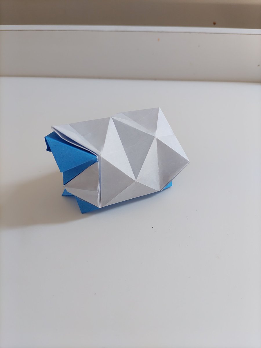 11da_origami's tweet photo. 羊の折紙です https://t.co/jfPYD26dZ9
