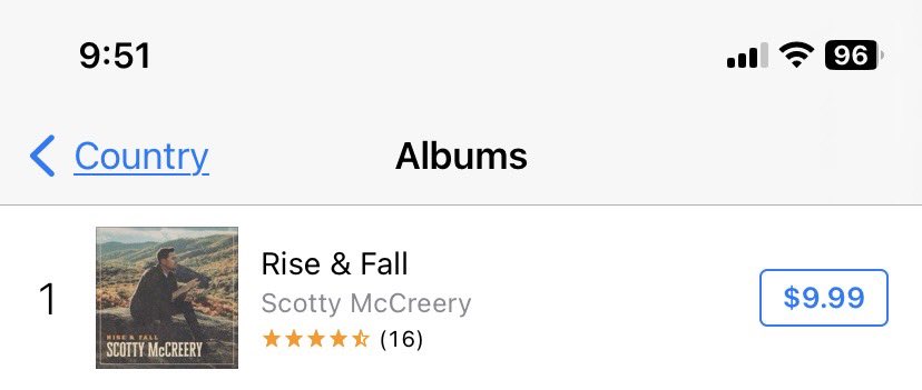Love @ScottyMcCreery new album so much it’s his best album ever and it’s #1on iTunes country and fall of summer is my favorite ❤️ #scottymccreery #California #NorthCarolina #cali #Mexican #stylist #personalstylist 😎🇲🇽🇺🇸❤️💿🎵🎵🔥🔥🔥#riseofsummer