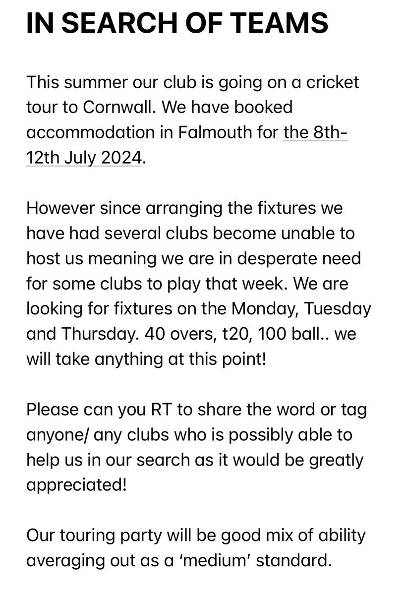 Butleigh CC tweet media