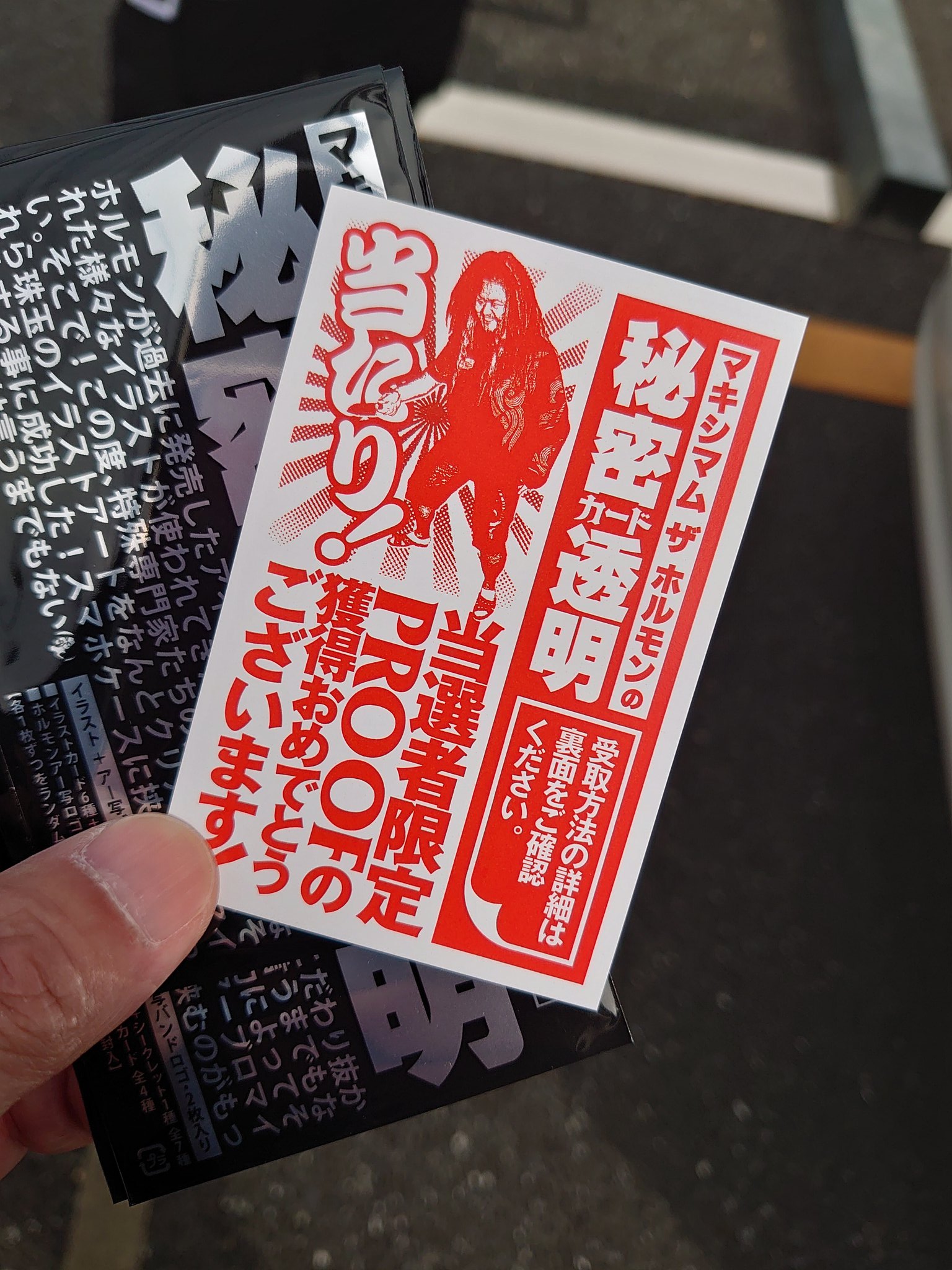 マキシマム ザ ホルモン 当たりプルーフ proof 秘密カード透明 17点