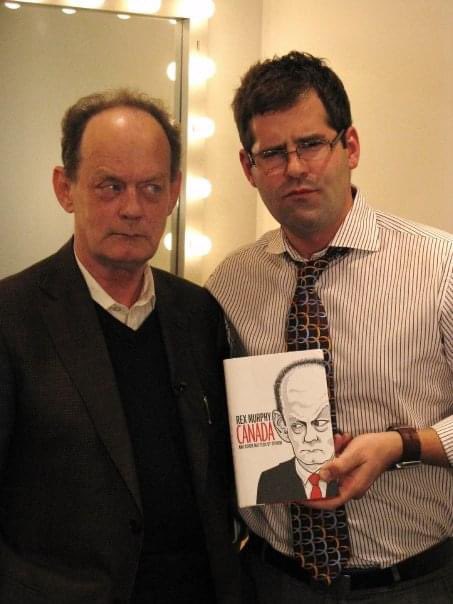 He pissed off a lot of people, but never skipped a beat. Never compromised his conviction. Delivered indictments like nobody else in the business. For years, I hung on every word of his rants on The National. I was thrilled to sit down with him in 2009. RIP Rex Murphy. #cdnmedia