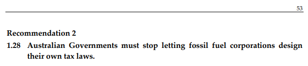 Today the Greens tabled our dissenting report on the Government's extremely weak changes to the PRRT. Here's the TL:DR version of our recommendations: