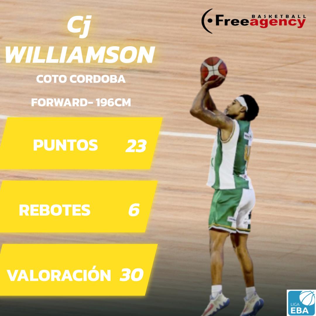 Big first game for CJ Williamson with 23 points 6 rebounds +30 efficiency and got the win in the Final Four to be promoted to Leb Silver. #freeagencybasketball #sbservices #hardworkpaysoff #mvp #williamson #trusttheprocess #loyalty