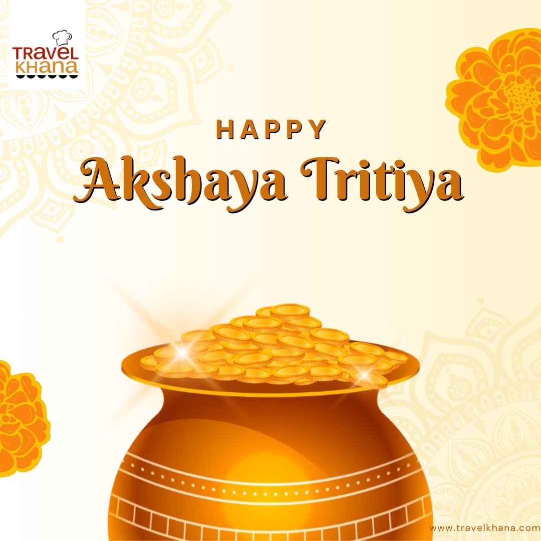 'May Lord bless you on this auspicious day of Akshaya Tritiya, and May it be a new beginning of greater prosperity, success and happiness.'
-
-
-
#akshaytritiya #food #trains #jayanti #trending #miceevents #TravelKhana #trendingposts2024 #foodserviceindustry #budhpurnima