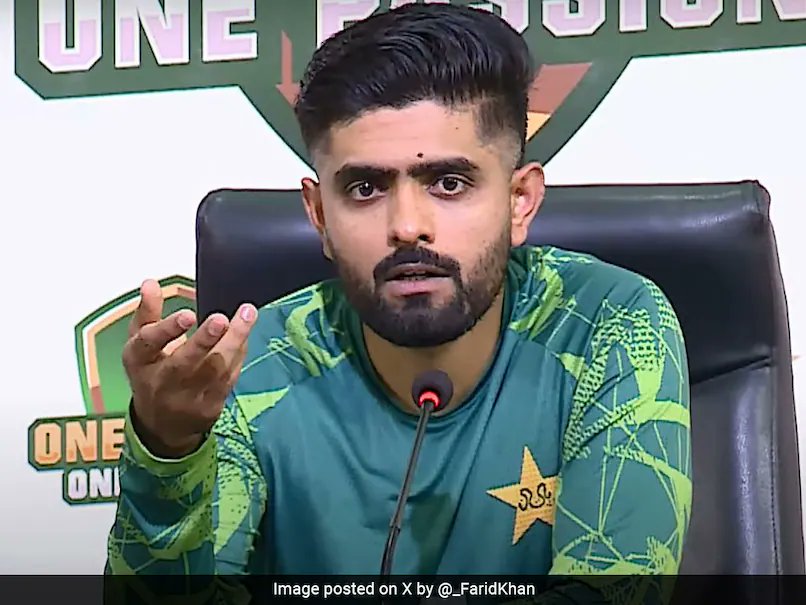 Babar Azam Thrown Open Challenge By Ex-Pakistan Star: 'If You Hit 3 6s, Will Shut Down...' sports.ndtv.com/t20-world-cup-…
