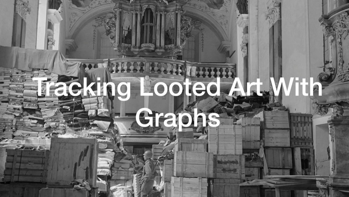 How can #Wikidata help document and uncover looted art?  

A how-to explainer for art historians, provenance and  Holocaust researchers

 VIDEO link:  youtube.com/watch?v=_U2TDZ…

PAPER: graphentechnologien.hypotheses.org/files/2022/01/…

 #digitaltools #arthistory #KG