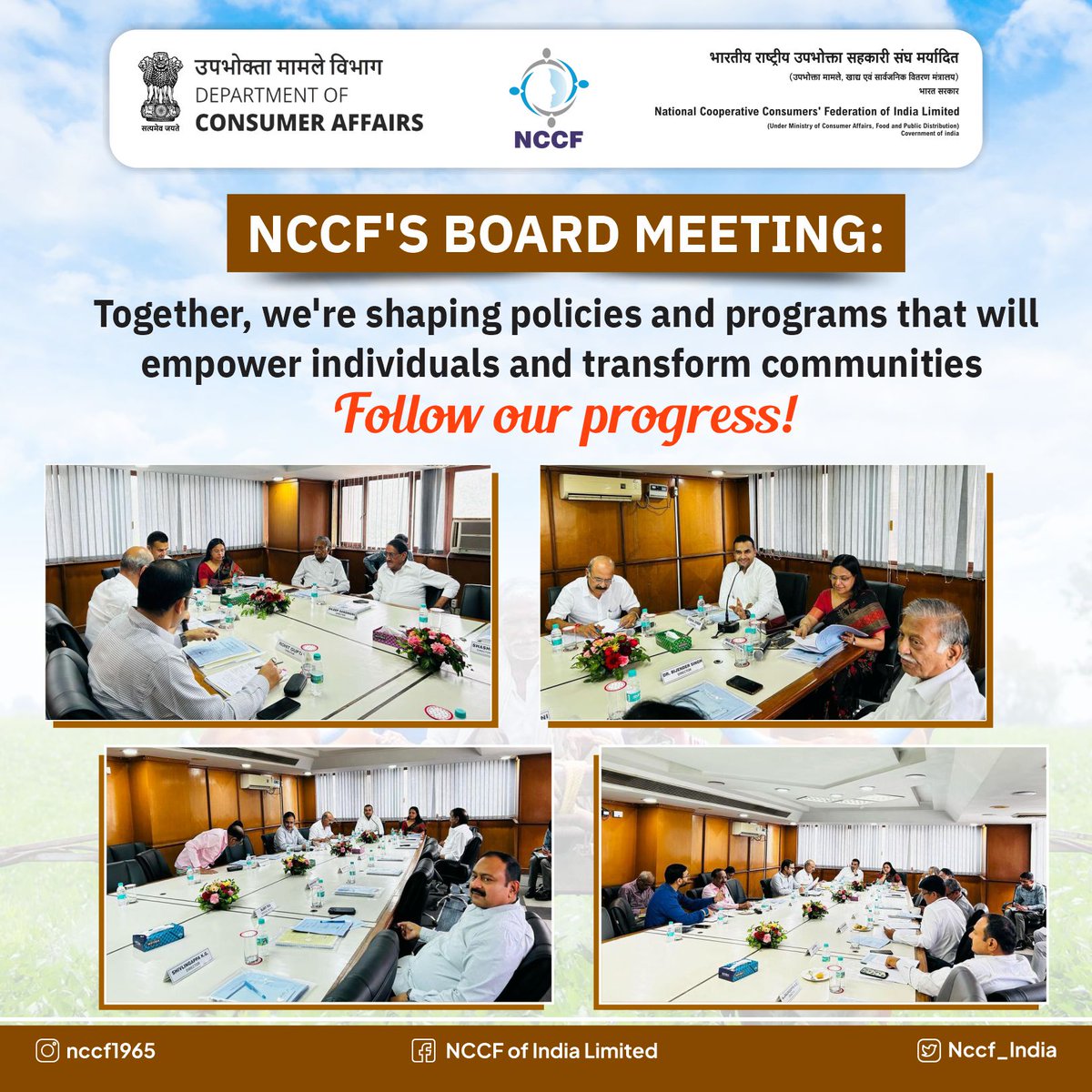 It's a pivotal day at NCCF as our Board strategizes to amplify our impact and drive positive change. #BoardMeeting #progress #EmpowerTheFuture #Boards #nccf
