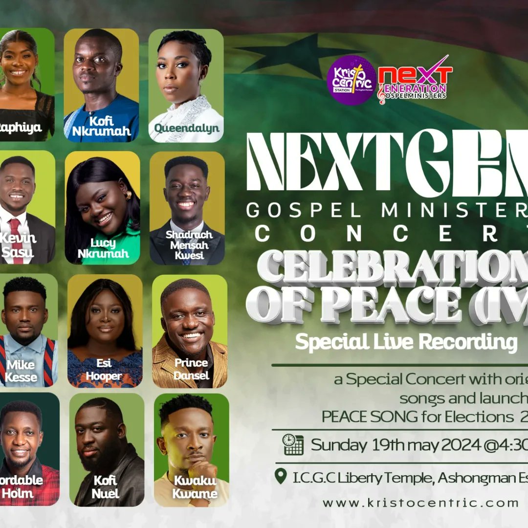 #Yep
#Friday

#Specialrequest
#8amGMT 
@officialdaredavid

#TurnUpTheVolume
<a href="/gh/">Graeme Hamilton</a>.djpaloma 
#6pmGMT

#7pmGmt
#timewithyourfavouriteartiste
@shadrach_mensahkwesi 

#9pmGMT 
#WordInSeason
@sarahjakesroberts 

Connect and let's fellowship 
Listen  kristocentric.com