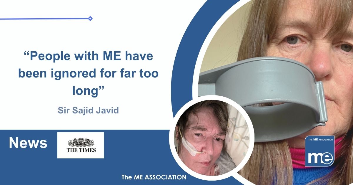 The Times: 'People with ME have been ignored for far too long' @sajidjavid explains why it is important to raise awareness and focus on the care and treatment of #pwME and #LongCovid this #WorldMEDay meassociation.org.uk/ause @NICEComms #MECFS