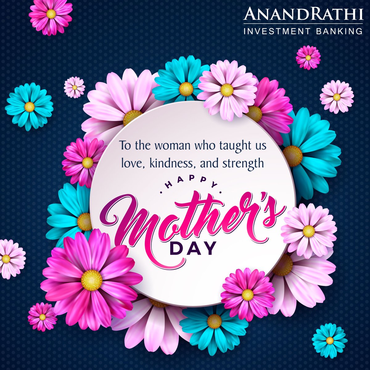 'Here's to the guiding light in our lives, our cherished mothers. Happy Mother's Day to the ones who make every moment magical. 💐✨'

#Mothersday2024 #AnandRathi #AnandRathiInvestmentBanking